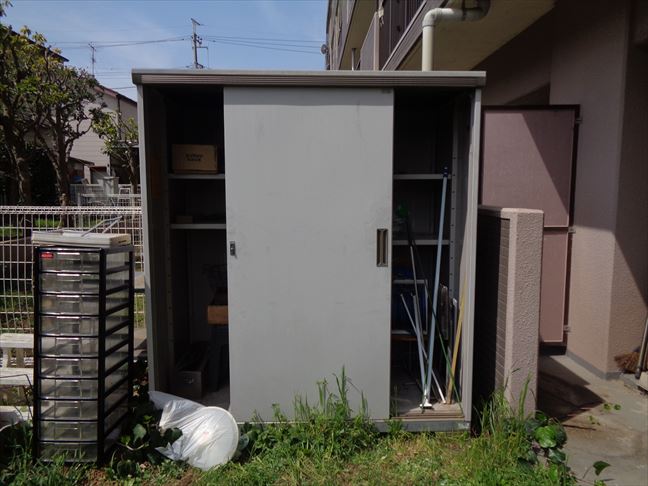 物置+収納品+不用品の撤去回収/千葉県