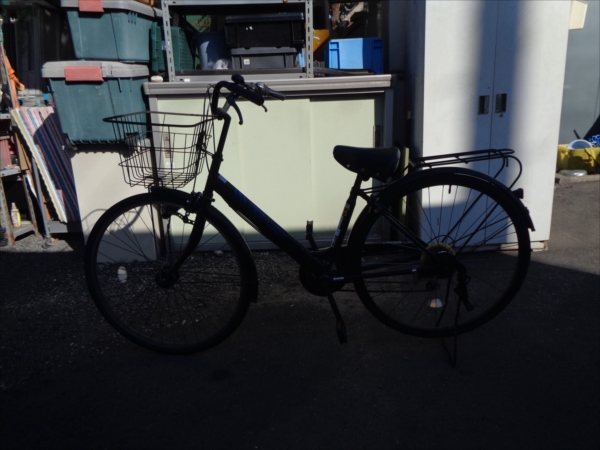 自転車を回収/入間市