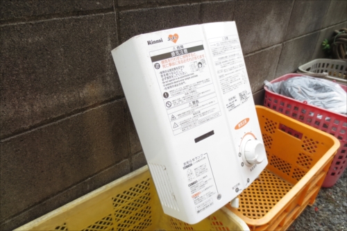 湯沸かし器を持込みにて無料回収