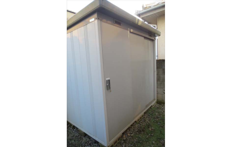 物置を無料撤去および収納品/小山市
