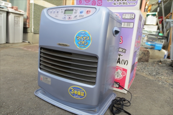 石油ストーブ持ち込みによる無料回収