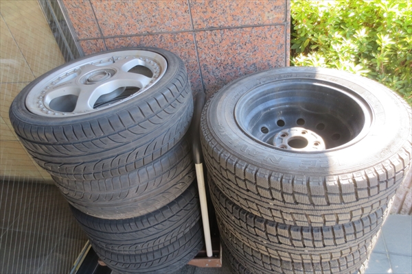 タイヤの無料回収/入間市